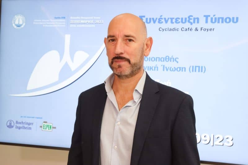 003 Πέτρος Μπακάκος, Καθηγητής Πνευμονολογίας ΕΚΠΑ, Ειδικός Γραμματέας ΕΠΕ