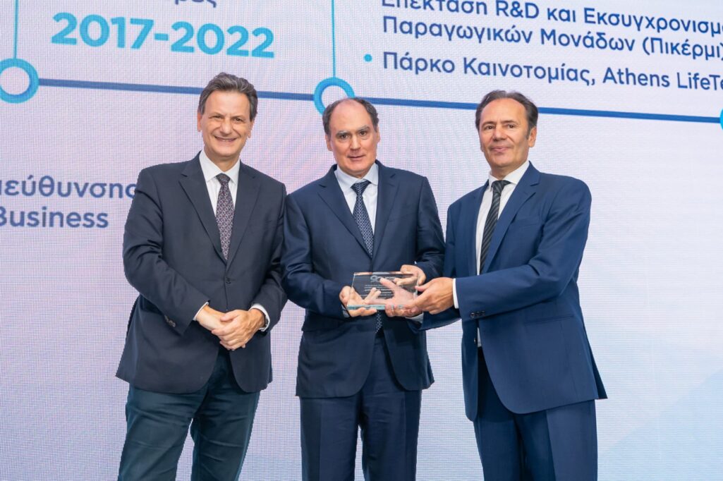 Ο ιδρυτής της ELPEN, Δημήτρης Πενταφράγκας βραβεύτηκε ως πρωτεργάτης της Ελληνικής Φαρμακοβιομηχανίας