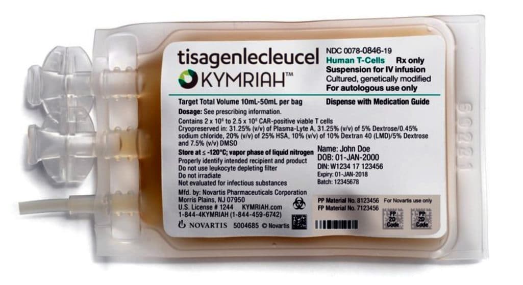 Πριν από περίπου μια πενταετία, το Kymriah (tisagenlecleucel) της Novartis έγραφε ιστορία όταν έγινε η πρώτη γονιδιακή θεραπεία για ασθενείς με οξεία λεμφοβλαστική λευχαιμία, όταν εγκρίθηκε για χρήση στις Ηνωμένες Πολιτείες, από τον FDA.