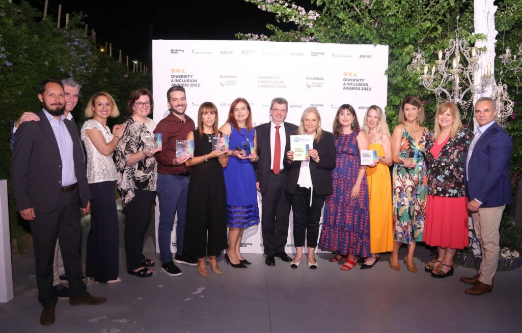 Με το κορυφαίο βραβείο «D&I Champion of the Year» βραβεύθηκε η Pfizer Hellas στα πρώτα Diversity & Inclusion Awards 2022, τη διοργάνωση που ανέδειξε το σύνολο των δράσεων