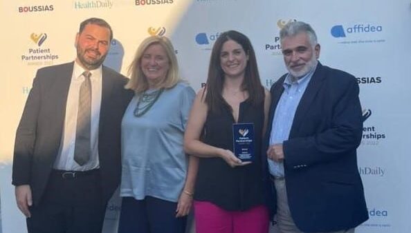 Το Χρυσό Βραβείο έλαβε η AstraZeneca για την εκστρατεία ενημέρωσης και ευαισθητοποίησης του κοινού για τον σακχαρώδη διαβήτη και τις επιπλοκές του «Ο Διαβήτης Έχει Δύο πλευρές» στα φετινά Patient Partnerships Awards.