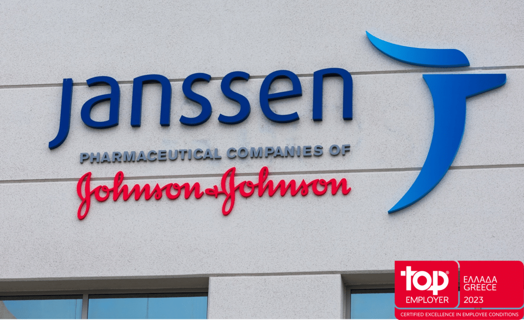 Η Janssen Ελλάδος, η φαρμακευτική εταιρεία του ομίλου της Johnson & Johnson, έλαβε για δεύτερη συνεχή χρονιά τη διάκριση του κορυφαίου εργοδότη από τo “Top Employers Institute”, τον παγκόσμιο οργανισμό που αξιολογεί και αναγνωρίζει την εξέλιξη και αριστεία στις πρακτικές του ανθρωπίνου δυναμικού.