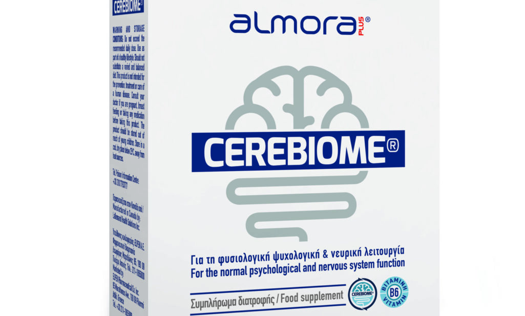 Η ELPEN εμπλουτίζει το χαρτοφυλάκιο των προϊόντων της στην κατηγορία των προβιοτικών συμπληρωμάτων διατροφής με το νέο almora PLUS® CEREBIOME®.