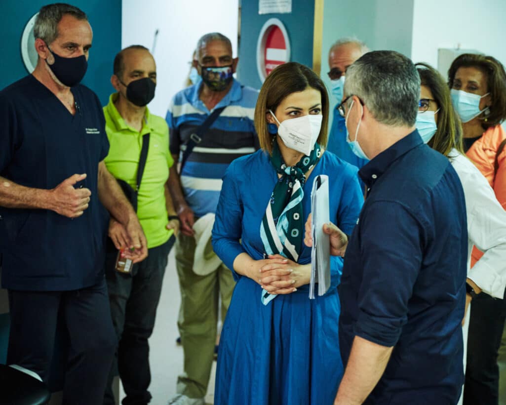 Η Αναπληρώτρια Υπουργός Υγείας Ειρήνη Αγαπηδάκη ενόψει των ευρωεκλογών της 9ης Ιουνίου, πραγματοποίησε στις 26 και 27 Μαΐου διήμερη επίσκεψη στην Κάρπαθο.