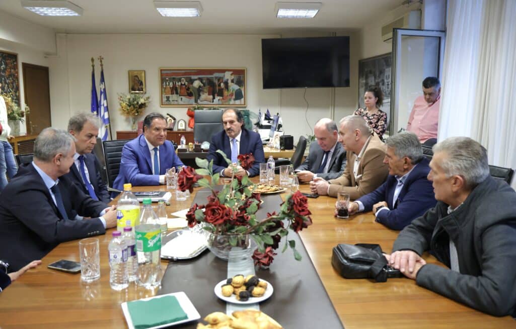 Ο Υπουργός Υγείας Άδωνις Γεωργιάδης επισκέφθηκε την Παρασκευή 10 Μαΐου 2024, την Καστοριά, τρίτο σταθμό της τριήμερης περιοδείας του στη Δυτική Μακεδονία.